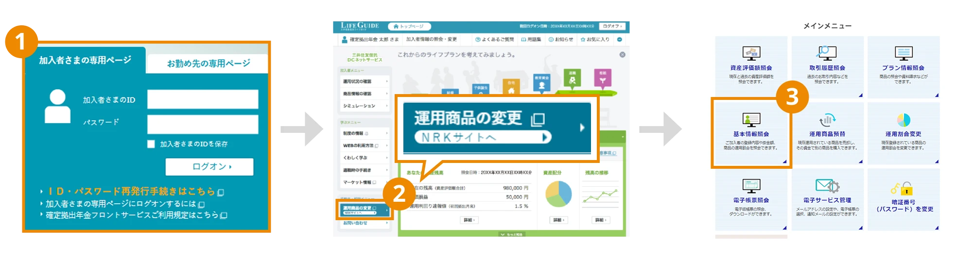 NRK Webサービス 住所変更について | 三井住友信託銀行 お手続き診断